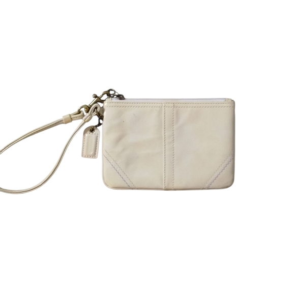 Coach Pink and Silver Clutch Wristlet - Picture 3 of 12